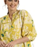 Women’s Cotton Printed Regular Fit top